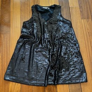 Black sequin dress NWOT!